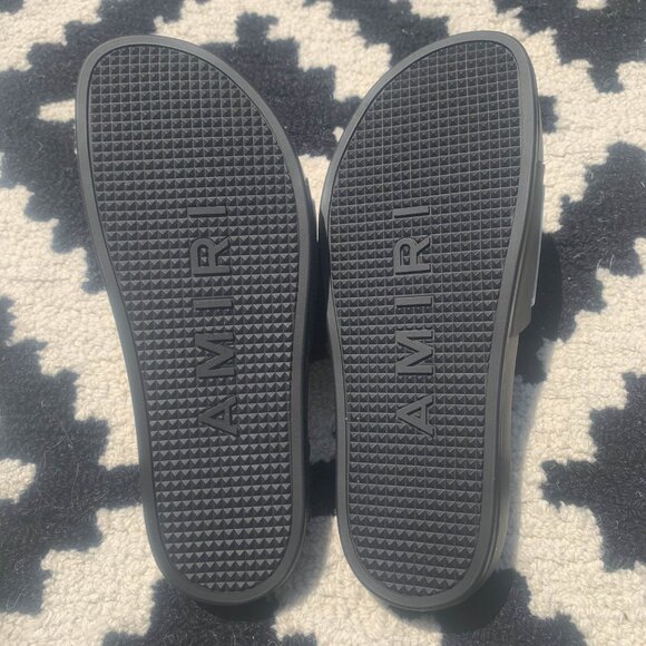 Amiri Spell out Logo Sandals Size 9, 10, 11 - Picture 4 of 4